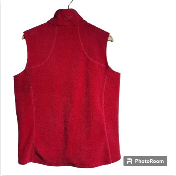 Woolrich Fleece Vest in Pink Size Large - Picture 4 of 8